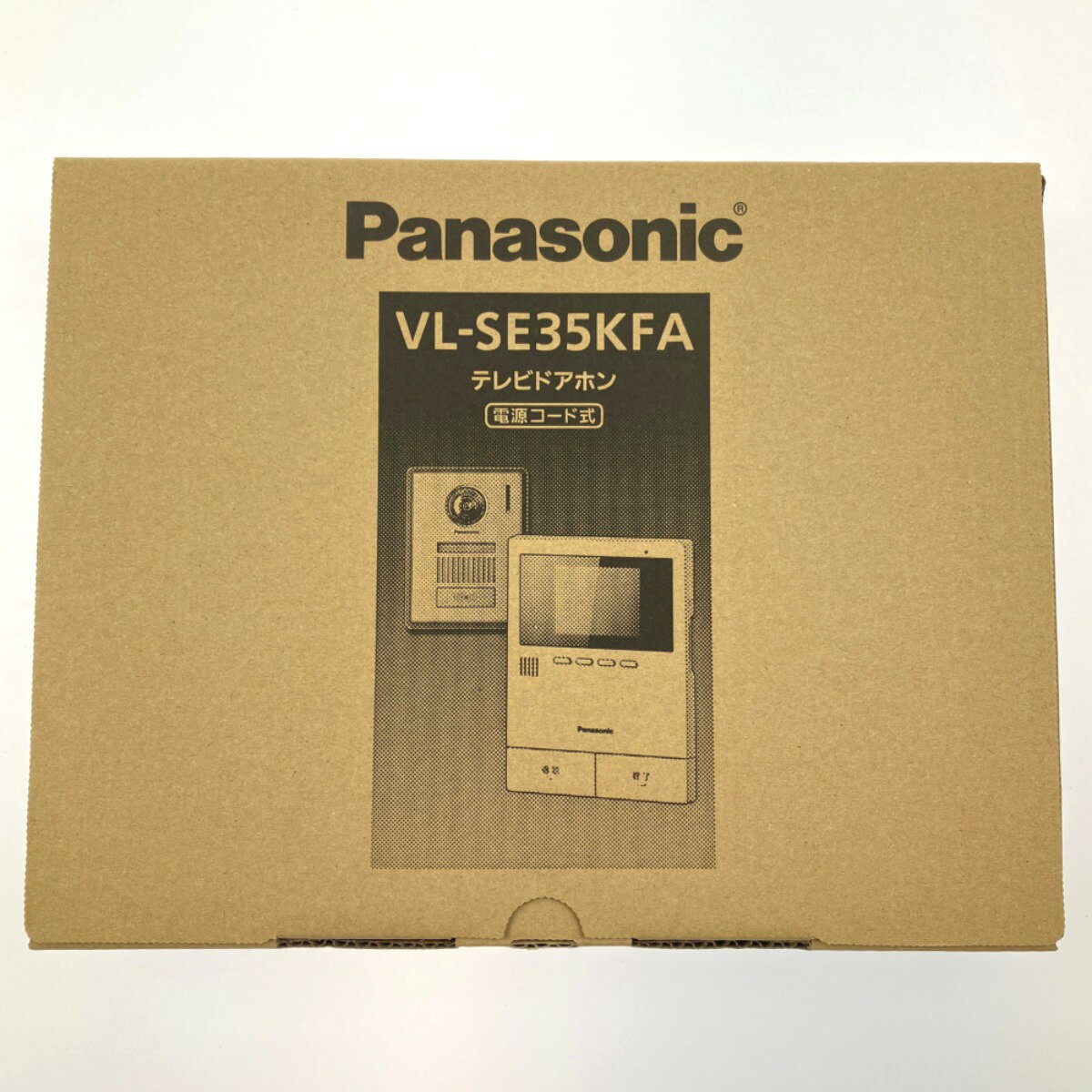 ▽▽【中古】Panasonic パナソニック テレビドアホン 電源コード式 VL-SE35KFA 開封未使用品 Sランク