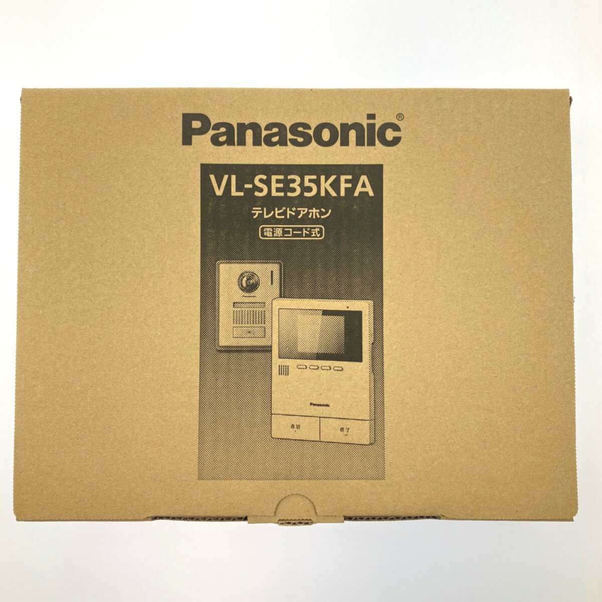 ▽▽【中古】Panasonic パナソニック テレビドアホン 電源コード式 VL-SE35KFA 開封未使用品 Sランク