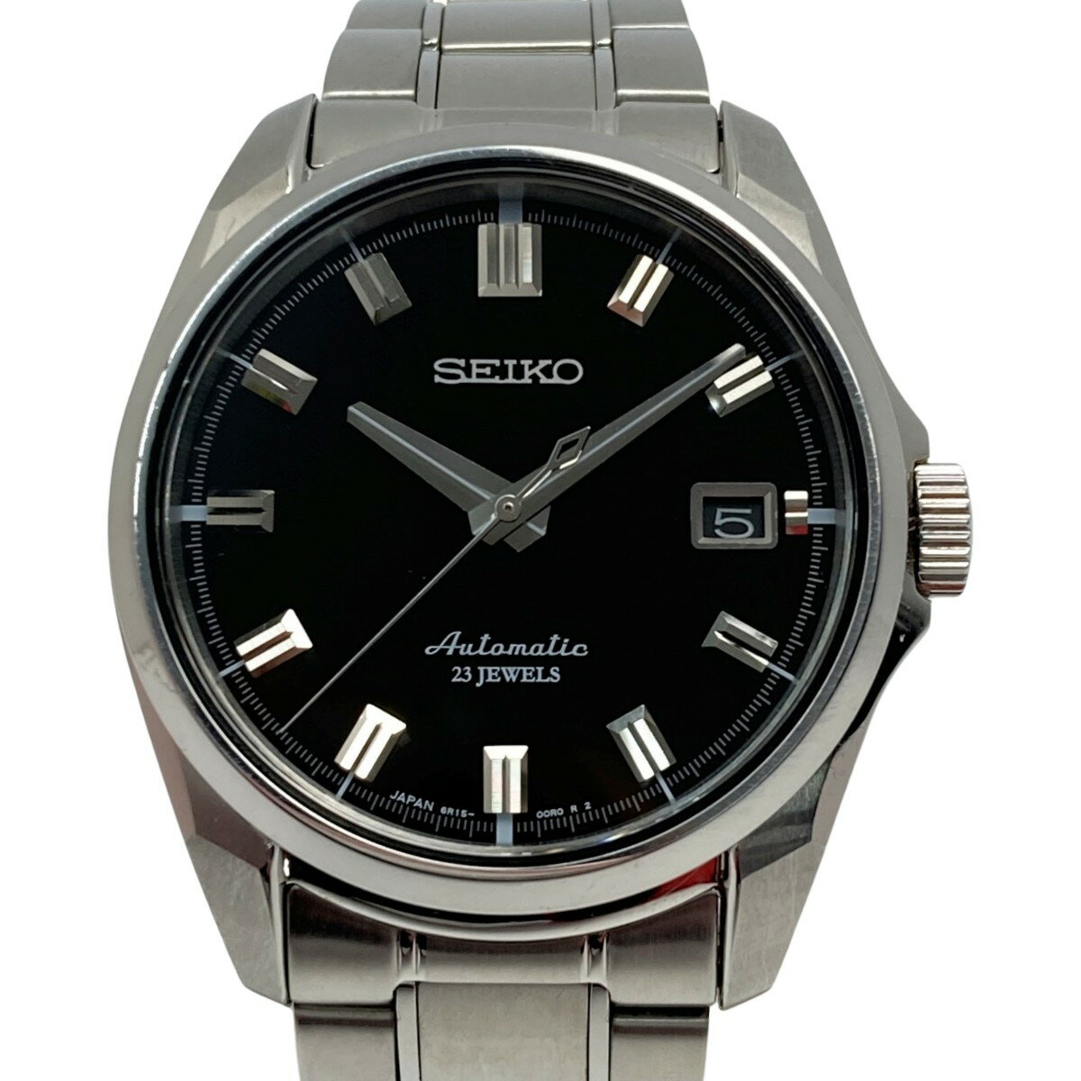 ☆☆【中古】SEIKO セイコー メカニカル 裏スケ SARB021 ブラック 自動巻き メンズ 腕 ...