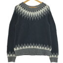 ▼▼【中古】COLIMBO コリンボ コリンボ ウールセーター SIZE M ブラック Bランク