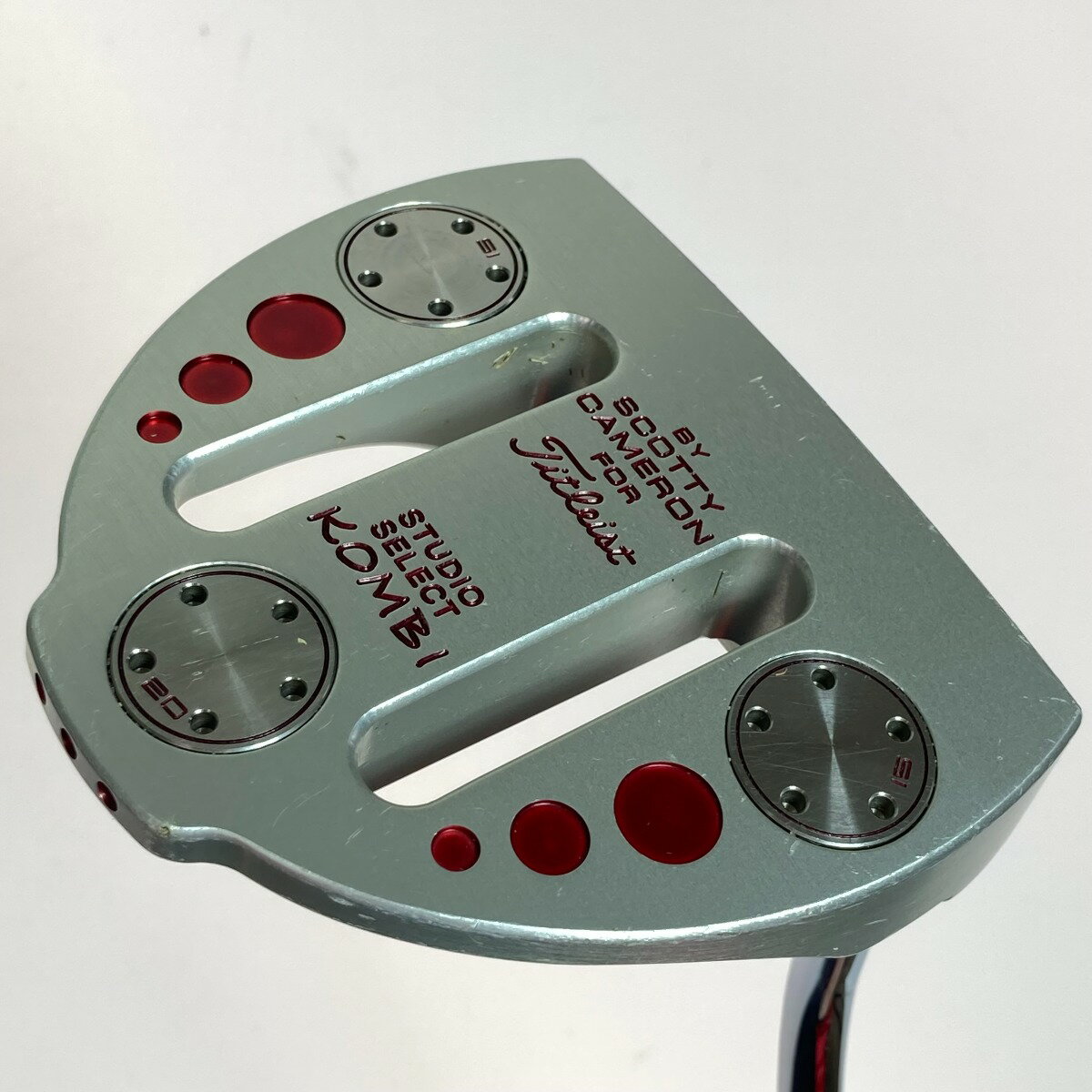 ◎◎【中古】SCOTTY CAMERON スコッティキャメロン スタジオセレクト コンビ STUDIO SELECT KOMBI パター 34インチ カバー付 Cランク