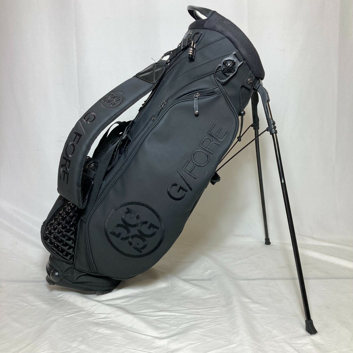 ◎◎【中古】G/FORE ジーフォア キャディバッグ スタンドバッグ TRANSPORTER 2 VESSELコラボ 9型 5分割 3.4kg Cランク