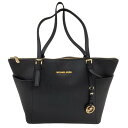 【中古】MICHAEL KORS マイケルコース レディース トートバッグ ハンドバッグ ブラック Cランク