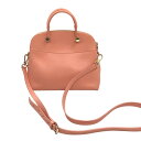 【中古】FURLA フルラ レディース ショルダーバッグ ハンドバッグ 2WAYバッグ ピンク Bランク