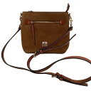 【中古】DOONEY&BOURKE ドゥニー&バーク レディース ショルダーバッグ スウェード ブラウン Bランク