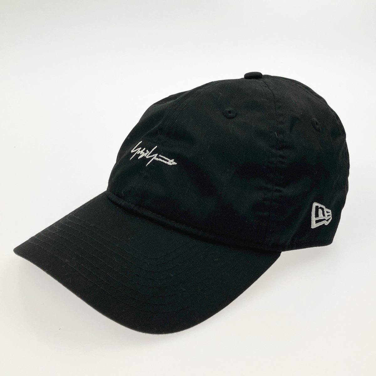 ▽▽【中古】Yohji yamamoto(Y's) ヨージヤマモト(ワイズ) ×NEW ERA　コラボキャップ ブラック Aランク