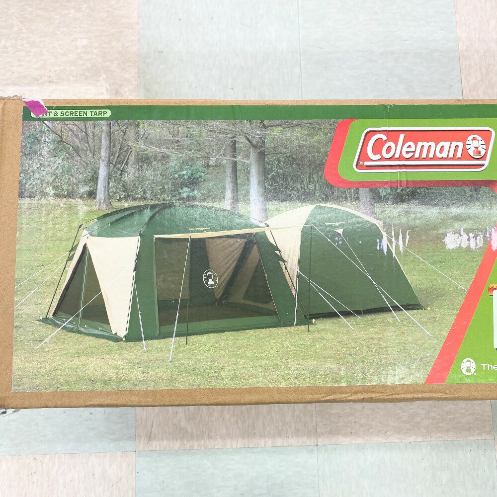 §§【中古】Coleman コールマン コネクティングドームシステム アウトドア テント キャンプ 170T12150J Sランク