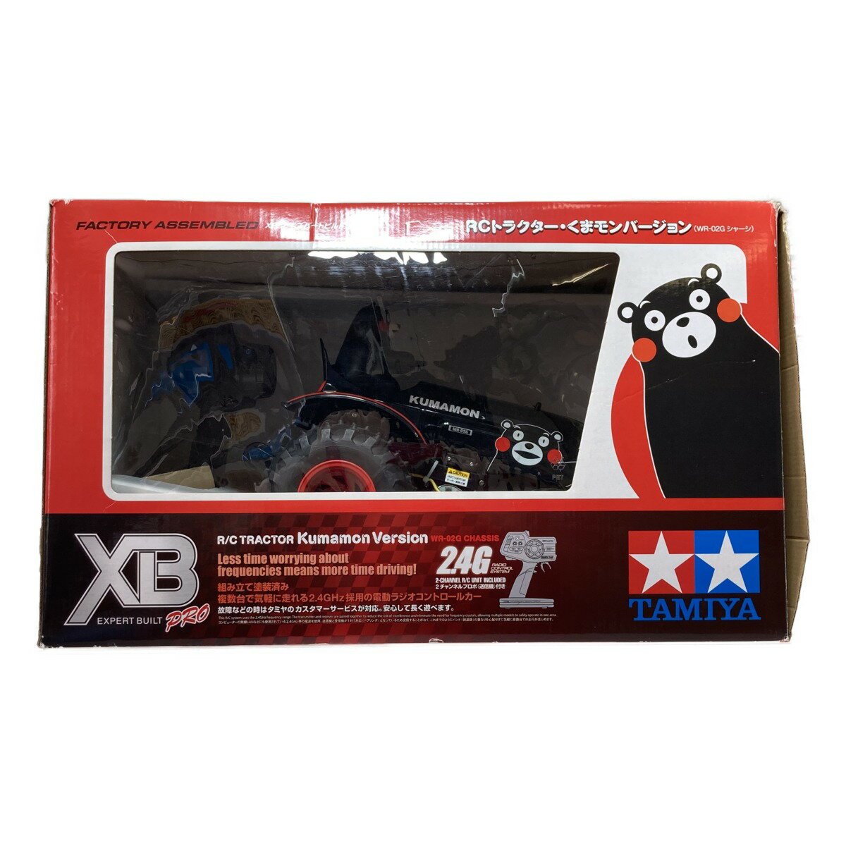 ◎◎【中古】TAMIYA タミヤ 1/10 RCトラクター・くまモンバージョン WR-02G 通電確認済 現状渡し品 Cランク