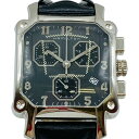 ◎◎【中古】HAMILTON ハミルトン ロイド クロノグラフ クォーツ メンズ 腕時計 H194120 ブラック Bランク