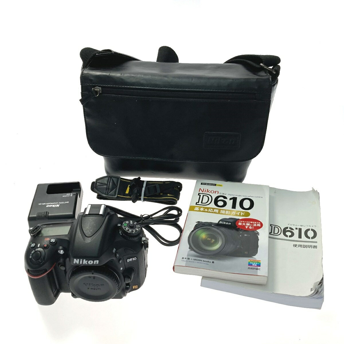 ☆☆【中古】Nikon ニコン D610 カメラボディのみ デジタル一眼レフカメラ カメラバッグ付き Bランク