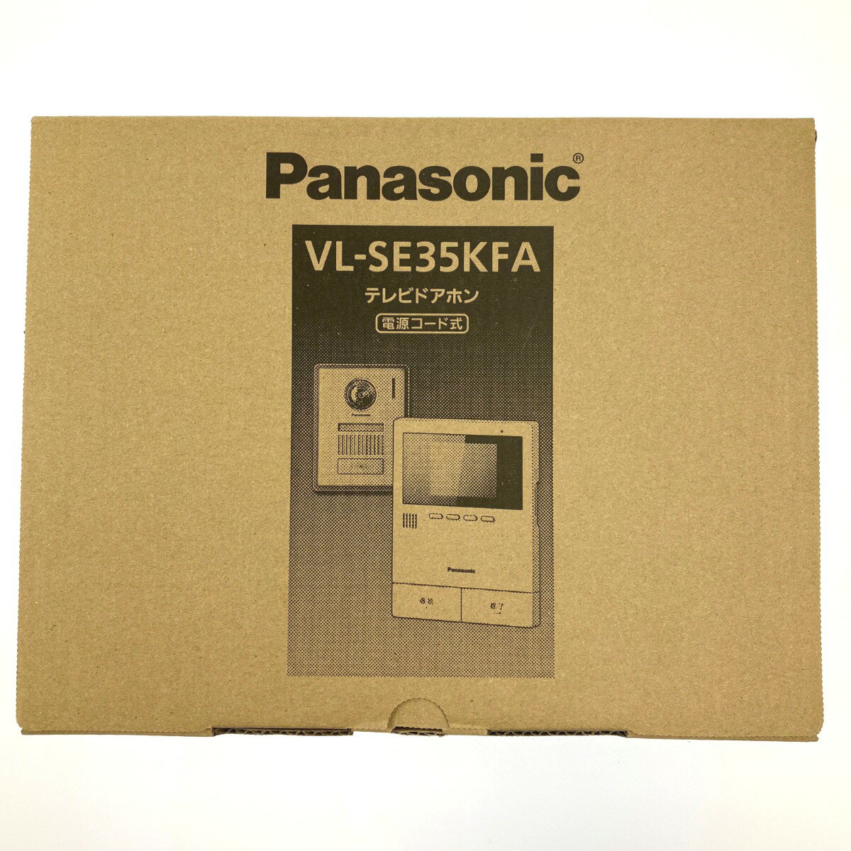 ▽▽【中古】Panasonic パナソニック テレビドアホン 電源コード式 VL-SE35KFA 開封未使用品 Sランク