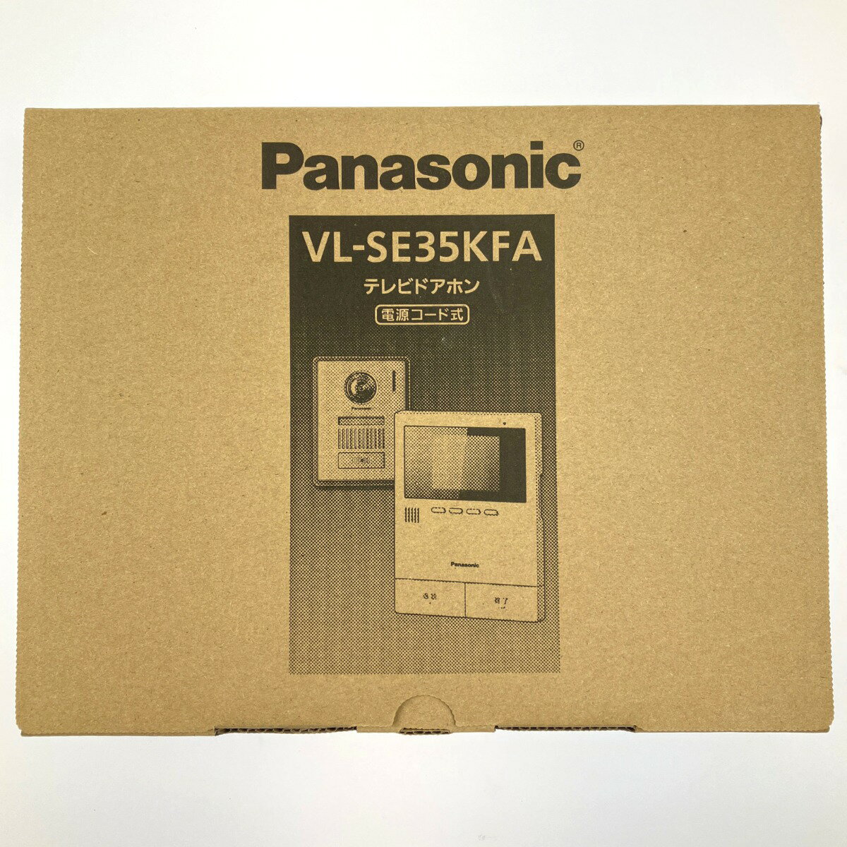 ▽▽【中古】Panasonic パナソニック テレビドアホン 電源コード式 VL-SE35KFA 開封未使用品 Sランク