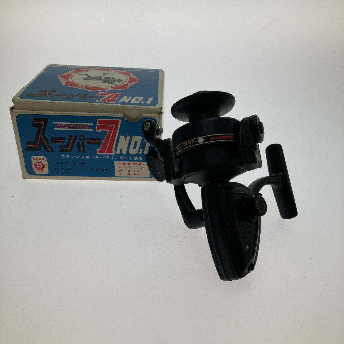 □□【中古】DIAMOND リール　スーパー7　NO1 Bランク