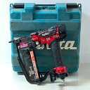 ΦΦ【中古】MAKITA マキタ エアツール エアタッカ ケース付 AT450HA レッド Cランク