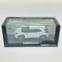 ◎◎【中古】 ヤリスクロス ミニカー 1/30スケール 070 ホワイトパール クリスタルシャイン Nランク