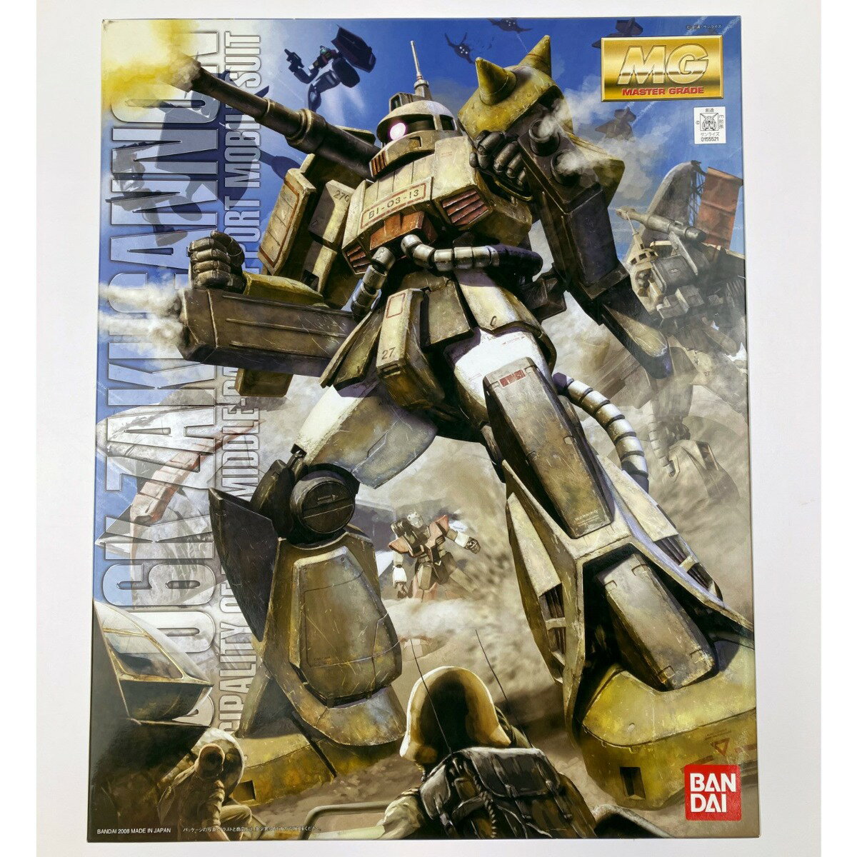 ▽▽【中古】 MG 1/100 MS-06K ザク・キャノン 未組立品 Sランク