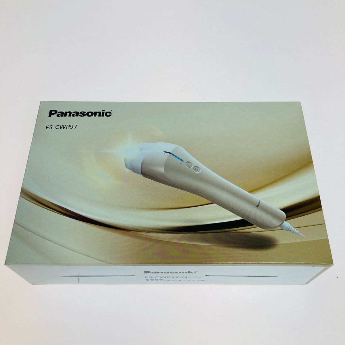 ◎◎【中古】Panasonic パナソニック 光美容器 光エステ 脱毛器 ボディ＆フェイス用 ES-CWP97 ゴールド Cランク