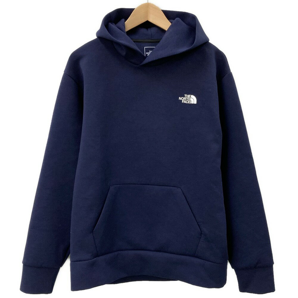 ☆☆【中古】THE NORTH FACE ザノースフェイス プルオーバー パーカー サイズ L メンズ NT12086 ネイビー Bランク