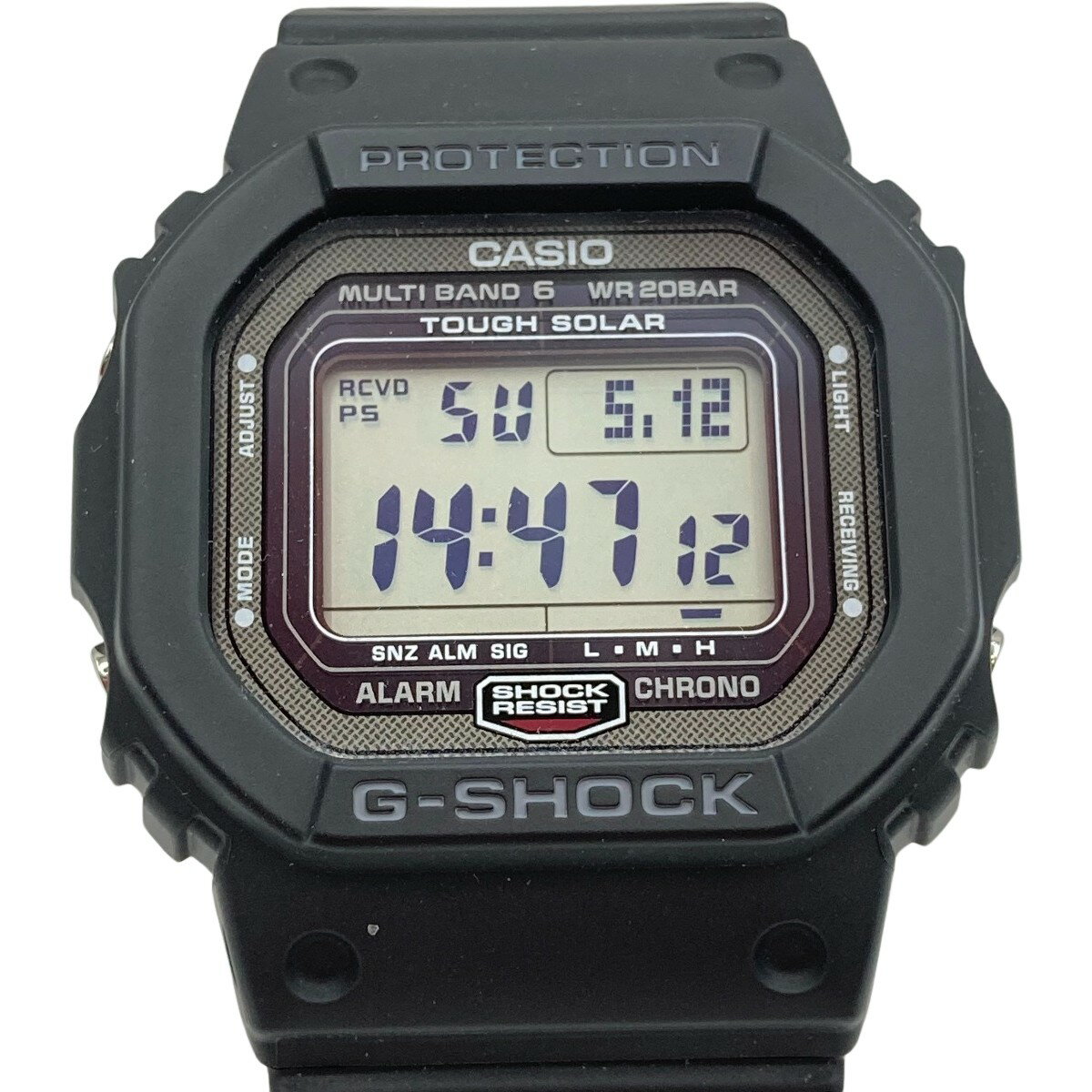 ◎◎【中古】CASIO カシオ G-SHOCK ジーショック タフソーラー メンズ 腕時計 箱付 GW-5000U-1JF Bランク