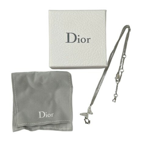 ◆◆【中古】Christian Dior クリスチャンディオール ネックレス 蝶 Bランク
