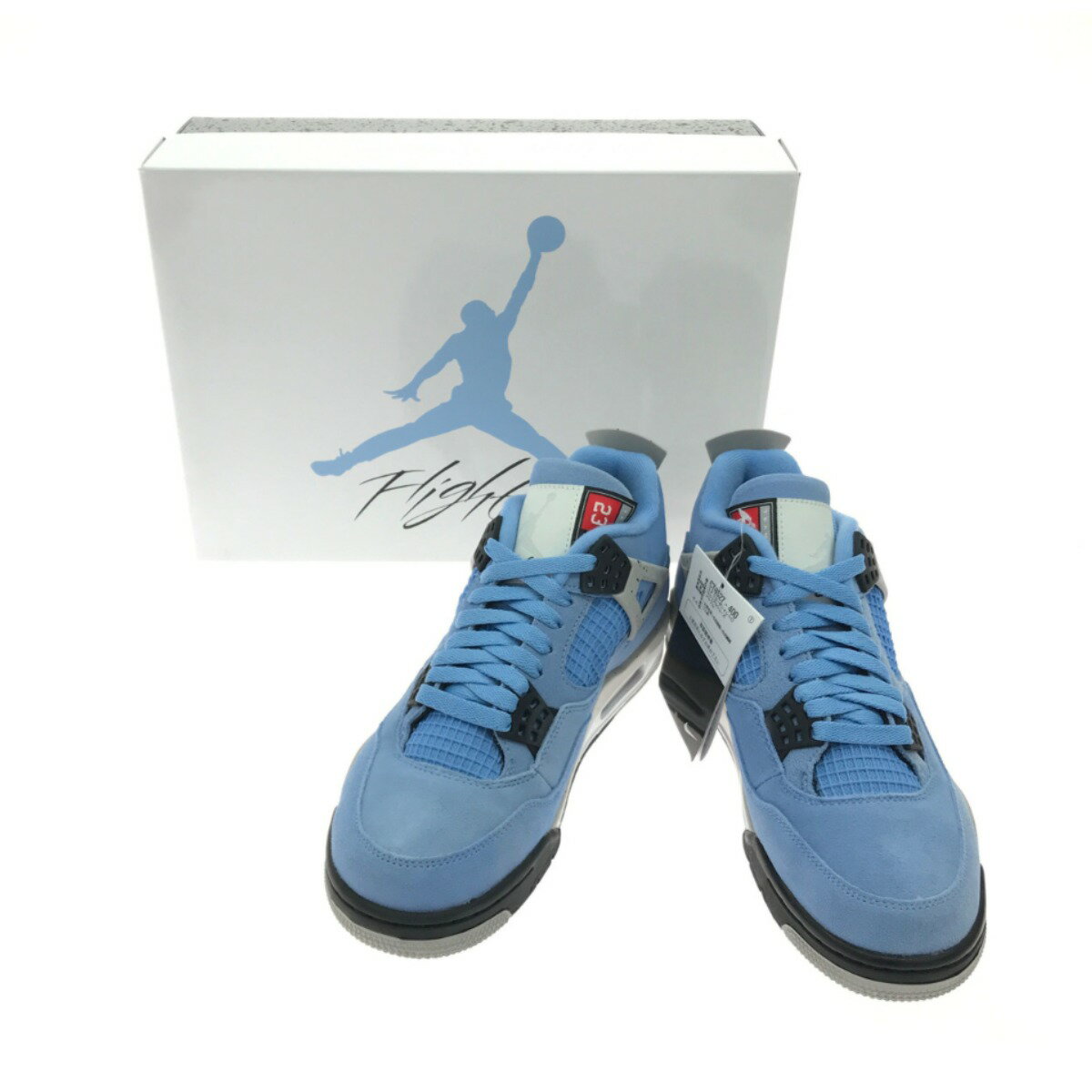 ▼▼【中古】NIKE ナイキ AIR JORDAN 4 RETRO SIZE 26cm スニーカー University Blue Sランク