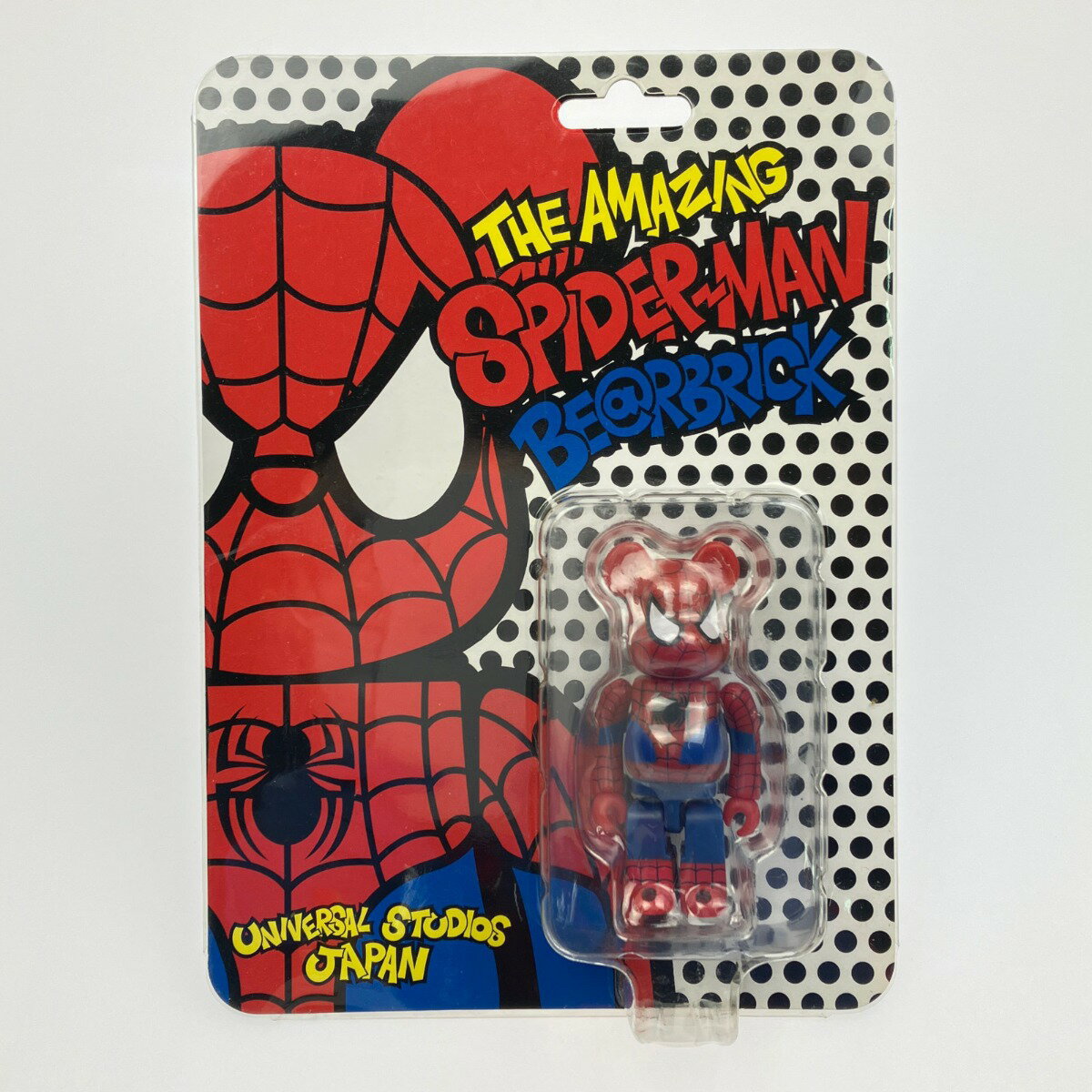 ▽▽【中古】 ベアブリック スパイダーマン THE AMAZING SPIDER-MAN USJ Sランク