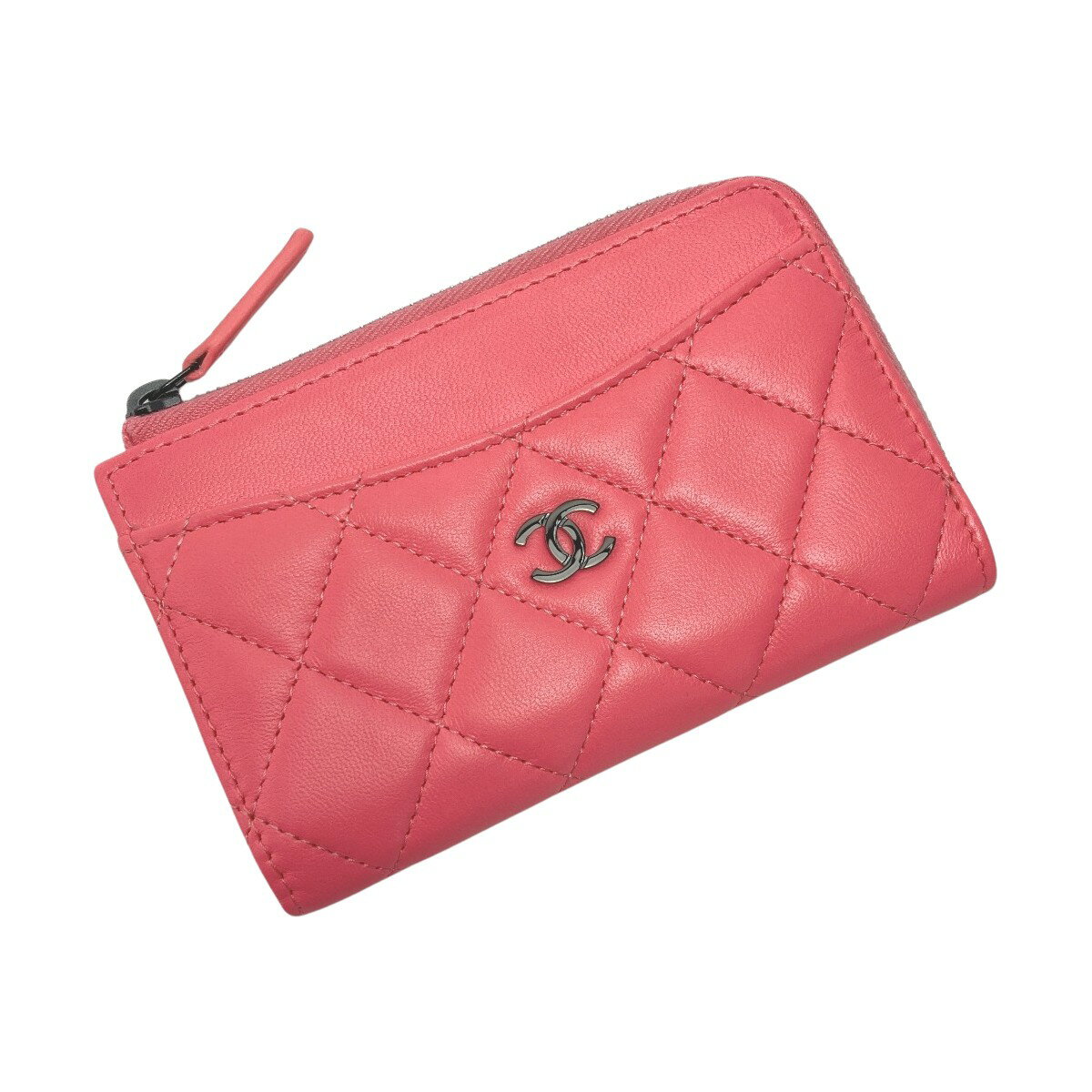 入手困難◆送料無料【CHANEL】カードホルダー ラムスキン ピンク 楽天市場】chanel ピンク カードケースの通販