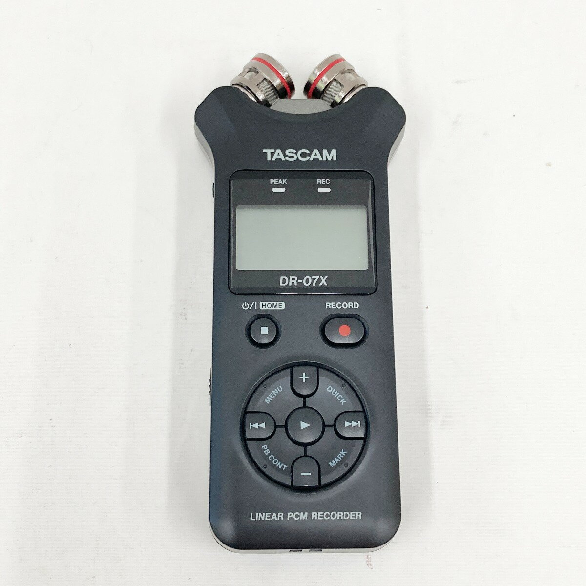 〇〇【中古】TASCAM タスカム ハンディーレコーダー オーディオレコーダー DR-07X Bランク