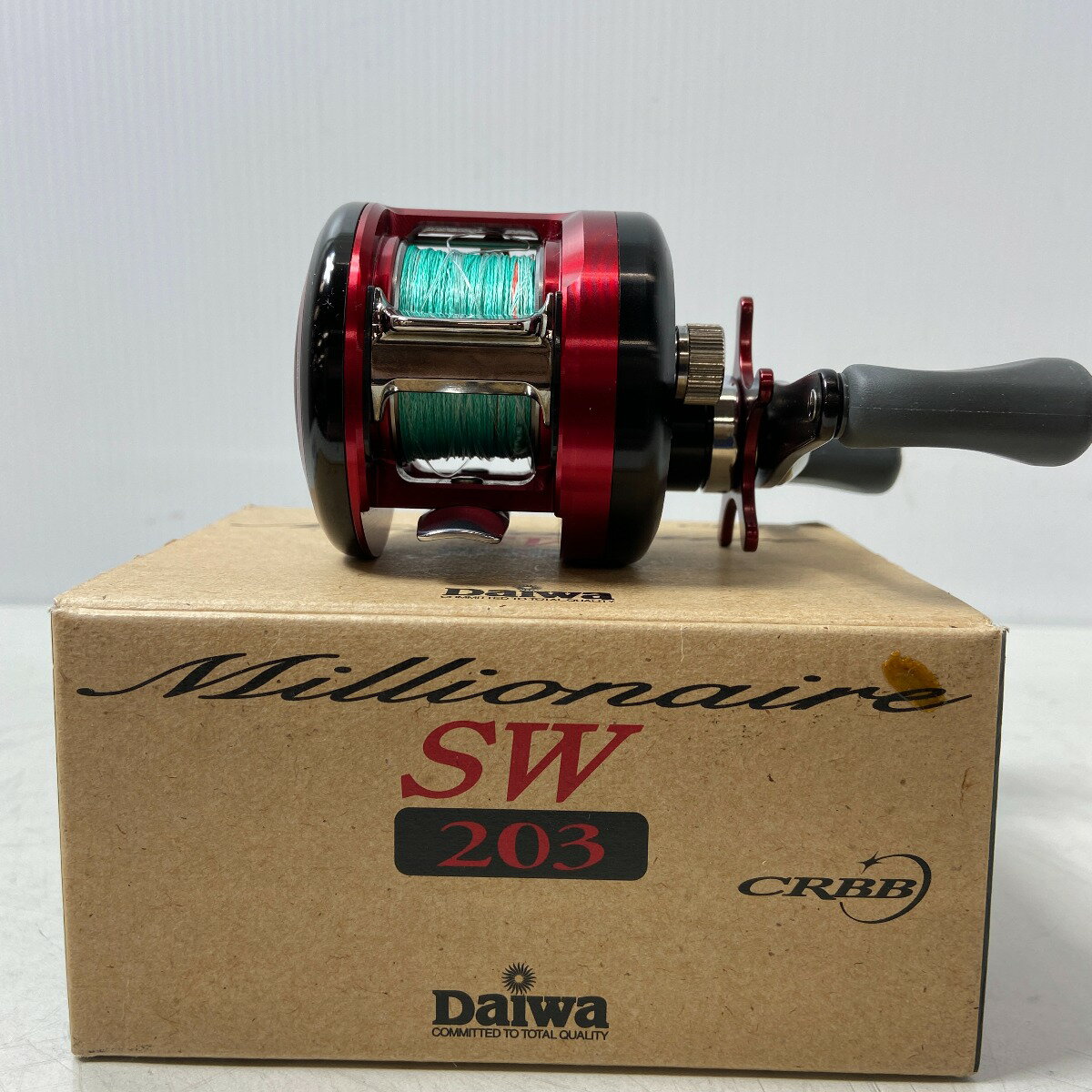 ΨΨ【中古】DAIWA ダイワ 両軸リール ミリオネアSW203　 箱付 　 00613857 Aランク