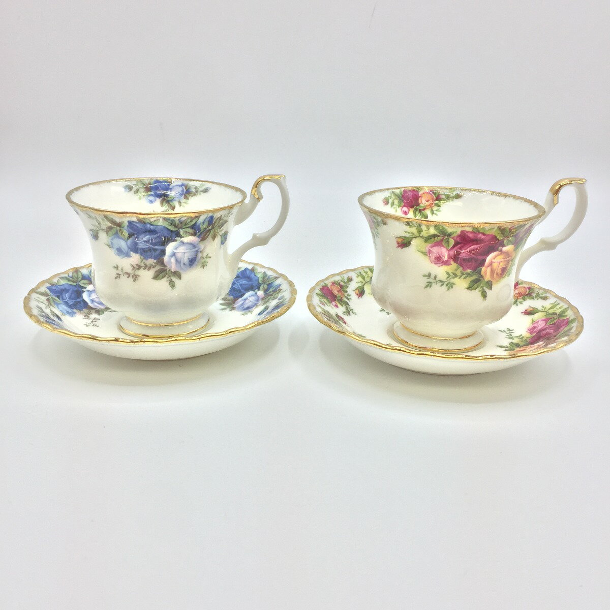 ◎◎【中古】ROYAL DOULTON ロイヤルドルトン ロイヤルアルバート カップアンドソーサー ペア 中古品 Aランク