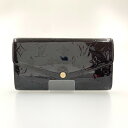 〇〇【中古】LOUIS VUITTON ルイヴィトン モノグラム ヴェルニ ポルトフォイユ サラ 二つ折り長財布 M90152 パープル Bランク