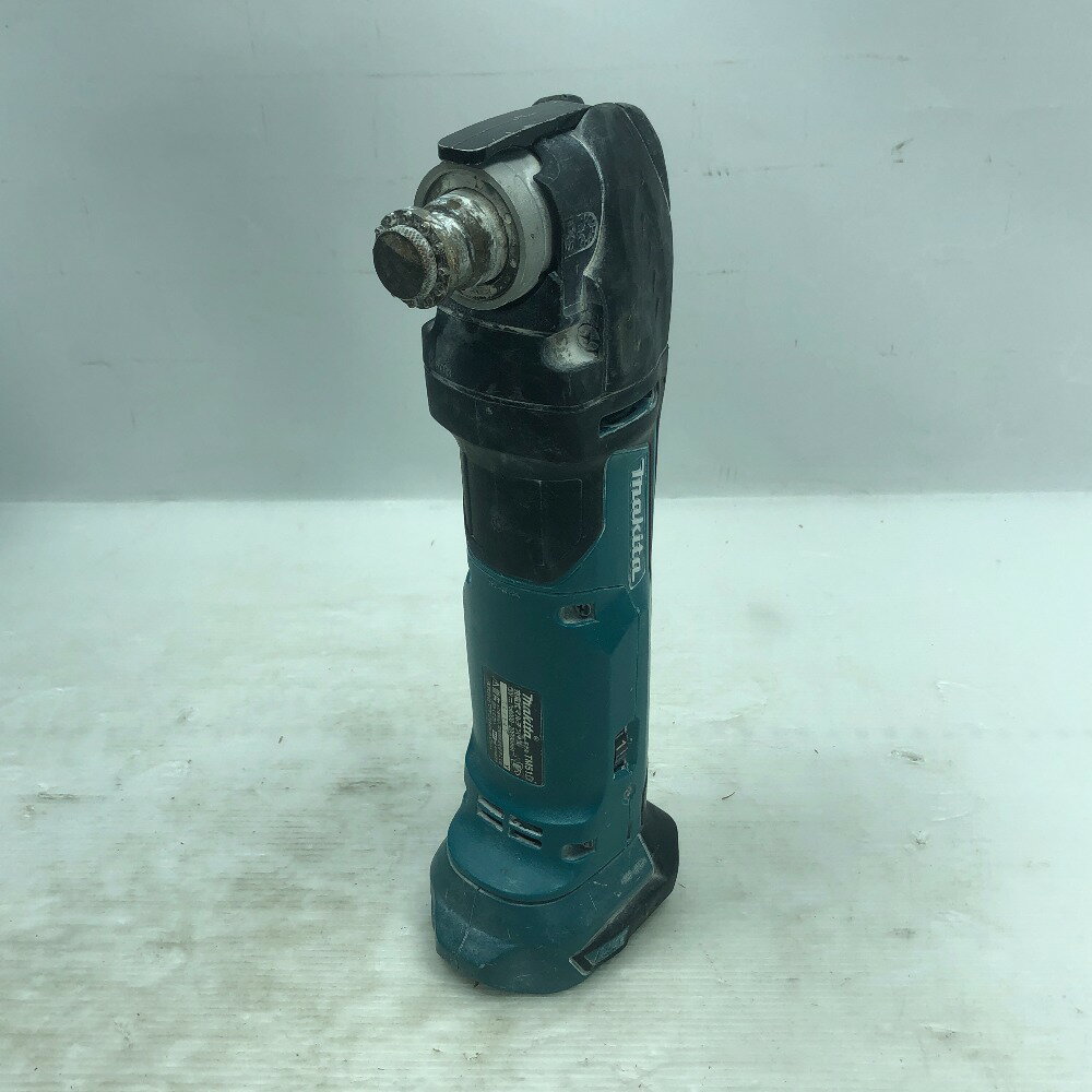 ◇◇【中古】MAKITA マキタ 電動工具 マルチツール 充電器・充電池1個・ケース付 コードレス式 18v TM51DRG ブルー Cランク