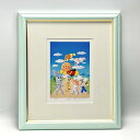 ☆☆【中古】 やなせたかし アンパンマン『アンパンマンと空き缶マン』ジグリー版画 サイン入り Aランク