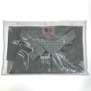 ##【中古】KYOETSU キョウエツ 無地袴 ジュニア 紐下84cm 灰青 白レース紐 Sランク
