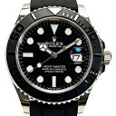 ☆☆【中古】ROLEX ロレックス ヨットマスター 42 226659 ブラック 自動巻き ホワイトゴールド メンズ 腕時計 箱・ギャランティ有 Bランク