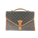 ▼▼【中古】LOUIS VUITTON ルイヴィトン ハンドバッグ ビジネスバッグ モノグラム ビバリー ショルダーベルト欠品 M51120 Bランク