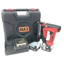 ДД【中古】MAX マックス 釘打ち機 14.4v TJ-35P1-B2C レッド Cランク