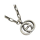 ☆☆【中古】GUCCI グッチ インターロッキングG ネックレス 295710 シルバー Ag925 Bランク