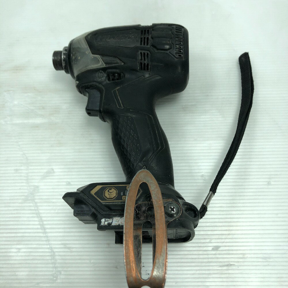 ◇◇【中古】HiKOKI ハイコーキ 電動工具 インパクトドライバ 本体のみ コードレス式 不明 ブラック Cラ..