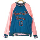 $$【中古】DOLCE & GABBANA ドルチェアンドガッバーナ レディース スウェット SIZE 46 ピンク×ブルー Bランク