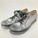 □□【中古】SKULL JEANS スカルジーンズ ローカットスニーカー 26cm 11330801 ライトグレー Cランク