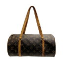 ☆☆【中古】LOUIS VUITTON ルイヴィトン モノグラム パピヨンGM M51385 ハンドバッグ Cランク