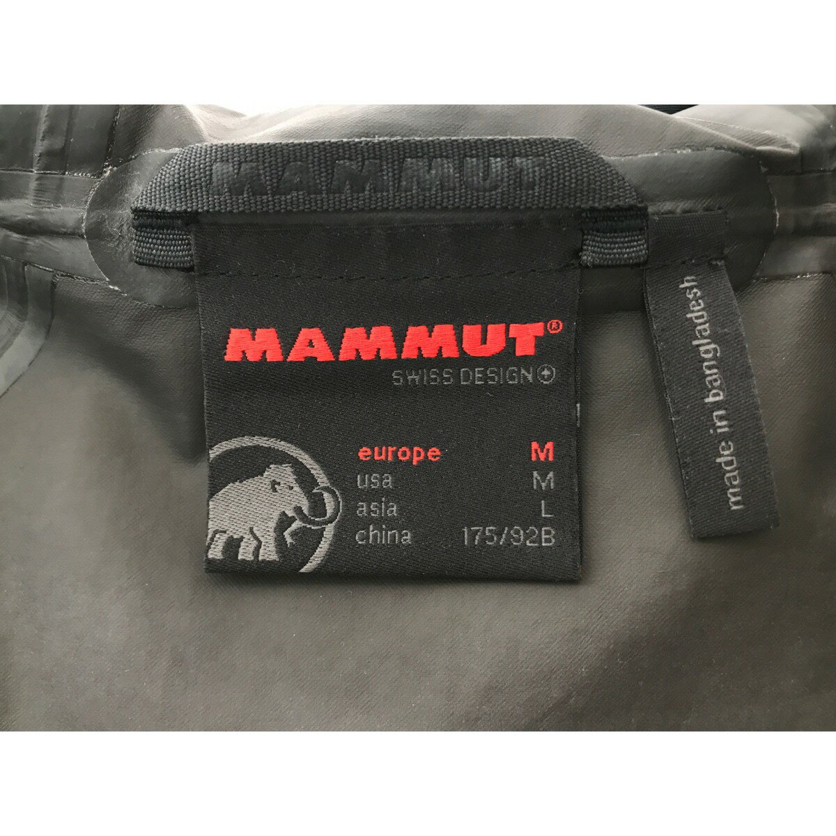 ▼▼【中古】MAMMUT マムート 883178-4-1-LAB ブラック Bランク