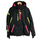 ☆☆【中古】FXR スキージャケット スノーウェア サイズ 6 インナー付き ブラック レディース Bランク