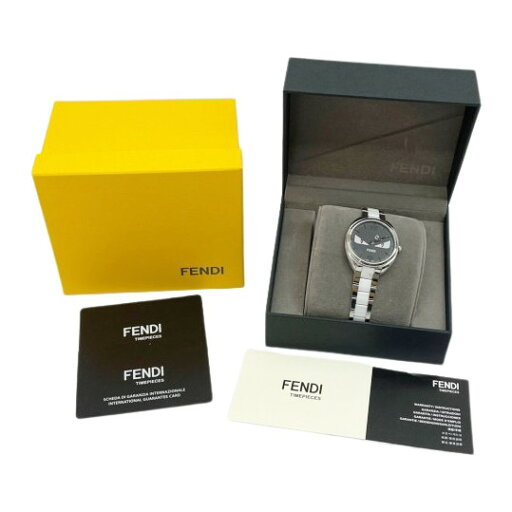 ◆◆【中古】FENDI フェンディ モメントバグズモンスター 腕時計 ボーイズ F216031104D1 Aランク ◆◆【中古】FENDI フェンディ モメントバグズモンスター 腕時計 ボーイズ F216031104D1 Aランク