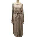 【中古】acka エーシーケーエー レディース ワンピース SIZE Free ベージュ Bランク(4)