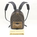 $$【中古】LOUIS VUITTON ルイヴィトン モノグラムリバース パームスプリングスバックパックPM M44870 Bランク