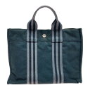 ◎◎【中古】HERMES エルメス フールトゥ PM トートバッグ ミニトート 角破れ・使用感有 ブラック Cランク