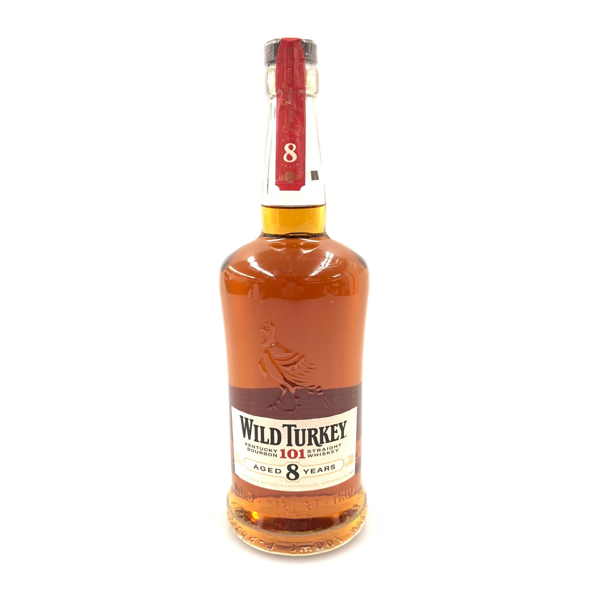 〇〇【中古】WILD TURKEY ワイルドターキー 8年 バーボン ウィスキー 700ml 50.5% Sランク 未開栓