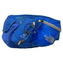 ##【中古】THE NORTH FACE ザノースフェイス エンデュランスベルト S ランニング ウェストポーチ NM61325 ボンバーブルー Bランク